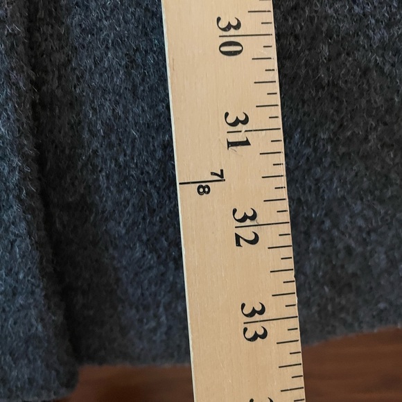 XS Sam Edelman Classic Grey Wool Trench Coat Single Breasted NWT-New! - Picture 13 of 14